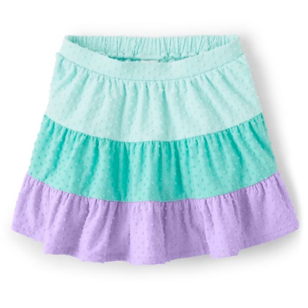 Gymboree Colorful Tiered Skirt. Mermaid colors